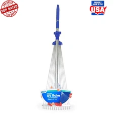 Collapsible Rake 60" Long 22"Wide End Compactable Easy Transport Model# 42171 US