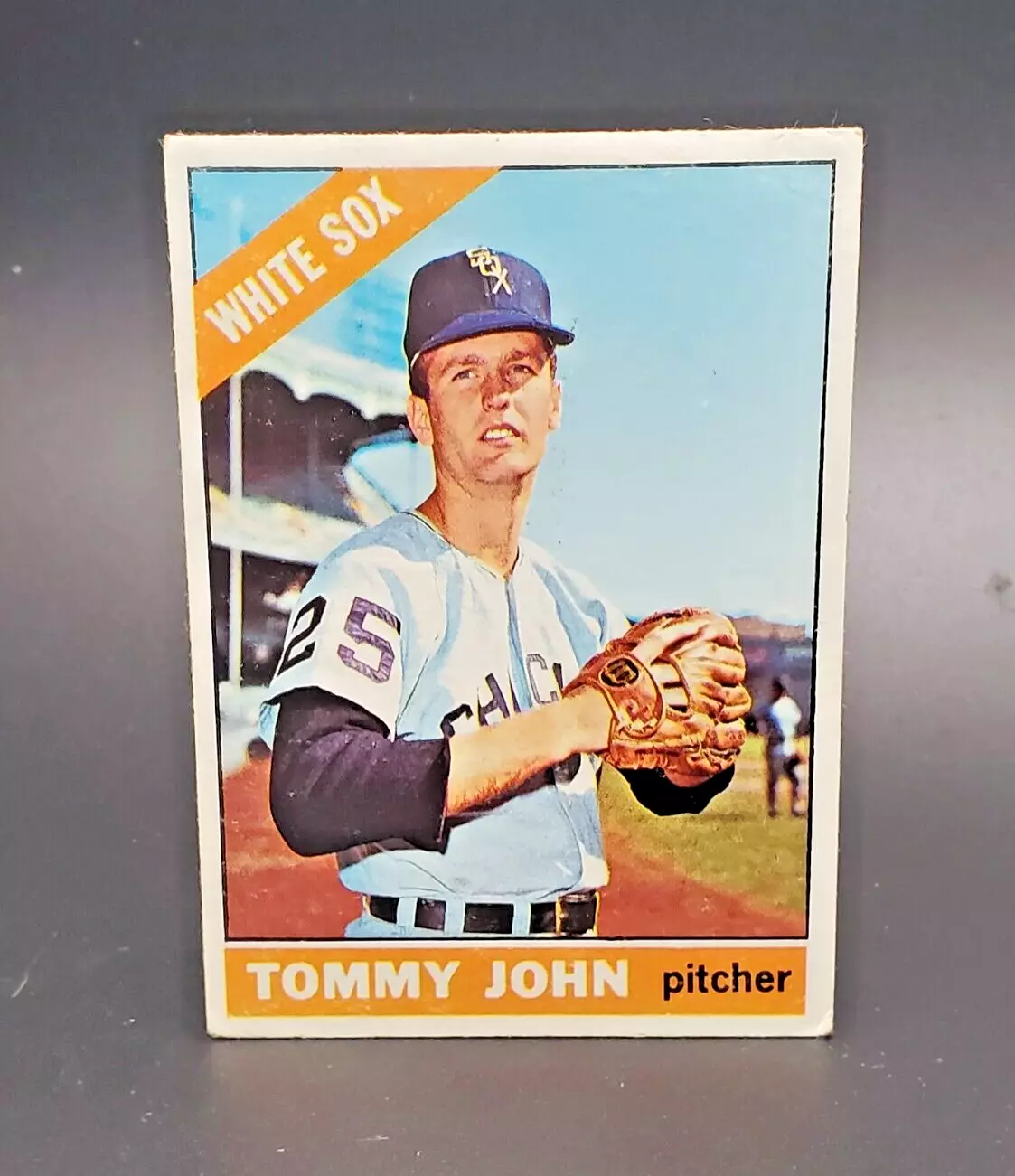 Tommy John trading card