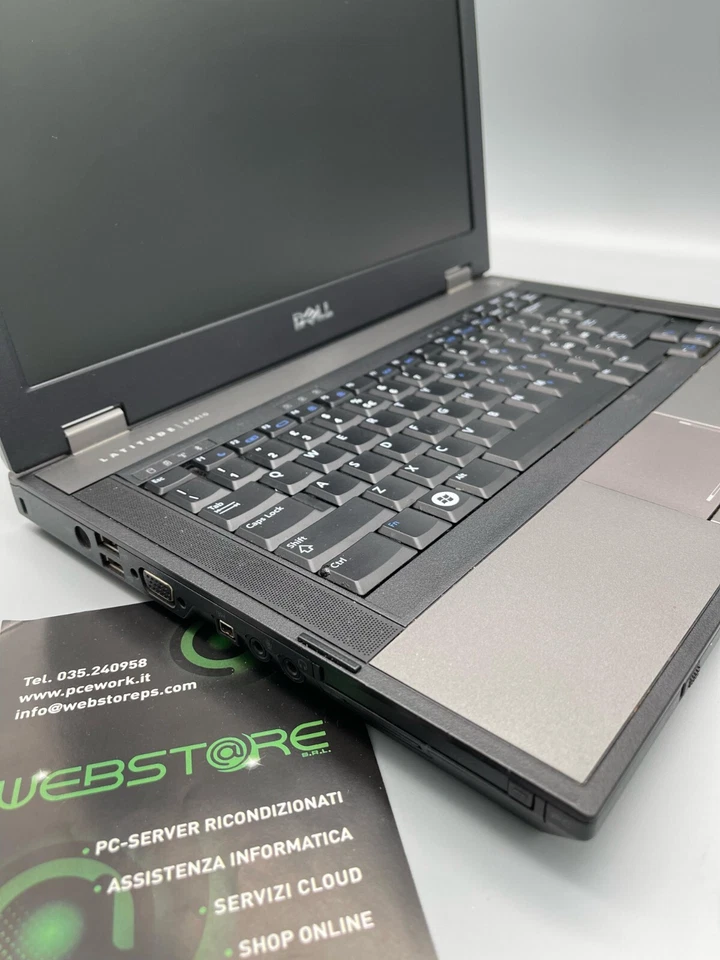 DELL NOTEBOOK LATITUDE E5410 i3-M370 4GB RAM 320GB HDD 14" HD  WINDOWS 7 - Immagine 2 di 4