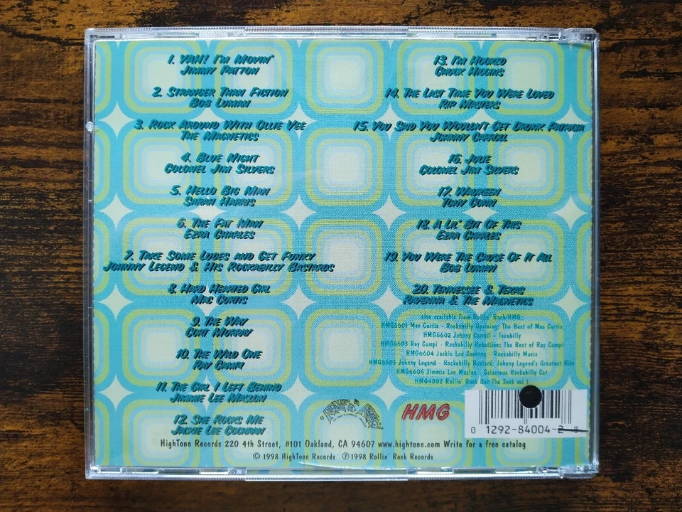 CD Sampler: Rollin' Rock Got the Sock [Vol. 2] (Rock & Roll/Rockabilly) - Bild 2 von 2