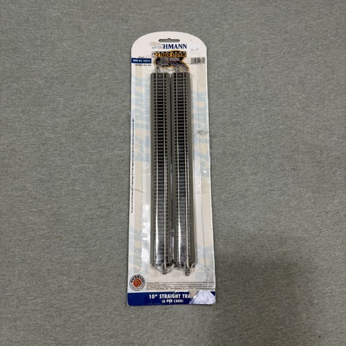 Bachmann EZ Track N Escala 6 Pack 10" Recto Níquel Plata Pista Secciones 44815 | Zustand: New
