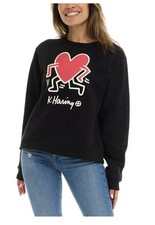Keith Haring Women's Sweatshirt Graphics Crewneck Medium