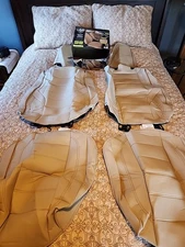 Auto Drive 2 Pk. Deluxe Seat Covers. Beige. New, but Open Box.