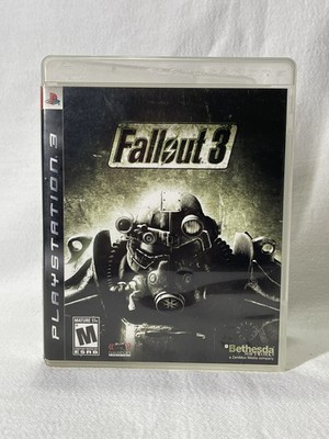 Fallout 3 PS3 (Sony PlayStation 3, 2008) *Tested and Working* Missing Manual 
