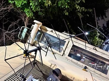 Trivec-Avant AV 2055-13 Satellite Communication Satcom Antenna UHF Used