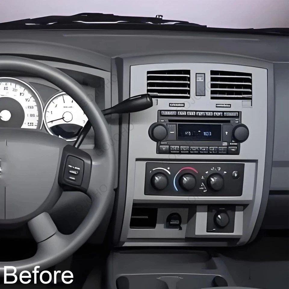 Для Dodge Dakota 2005 2006 2007 Android 13 CarPlay автомобиля стерео GPS радио навигатор DSP - Изображение 2 из 4