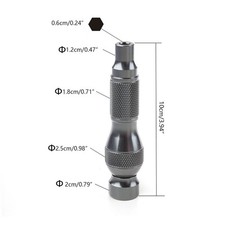 High Torque Aluminum Handle Electrician Screwdriver for 6 35mm Hex Shank Bit