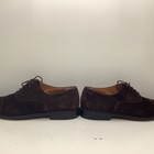 VTG MENS  SALVATORE FERRAGAMO SUEDE DARK BROWN SHOES SIZE 9 D — photo 5