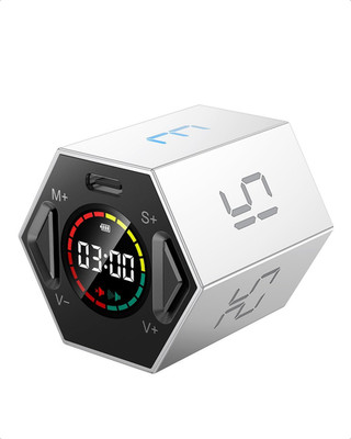 Ticktime T6 Pomodoro Timer Cube for Focus, Study, Work, Task, ADHD, Kitchen | Po