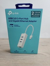 Genuine tp.Link UE330 USB 3.0 3-Port Hub and Gigabit Ethernet Adapter