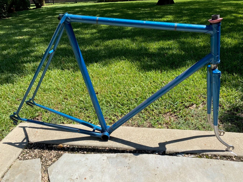 Cuadro/horquilla Mid-70s Motobecane Grand Jubile, 57 x 55,5 cm, Reynolds 531, Francia Foto 2 de 4