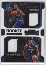 2019-20 Contenders Rookie Ticket Dual Swatches RJ Barrett Zion Williamson 7xr