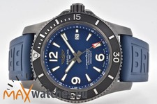 Breitling Superocean II 46 Blacksteel DLC M17368D71C1S1 Blue Dial