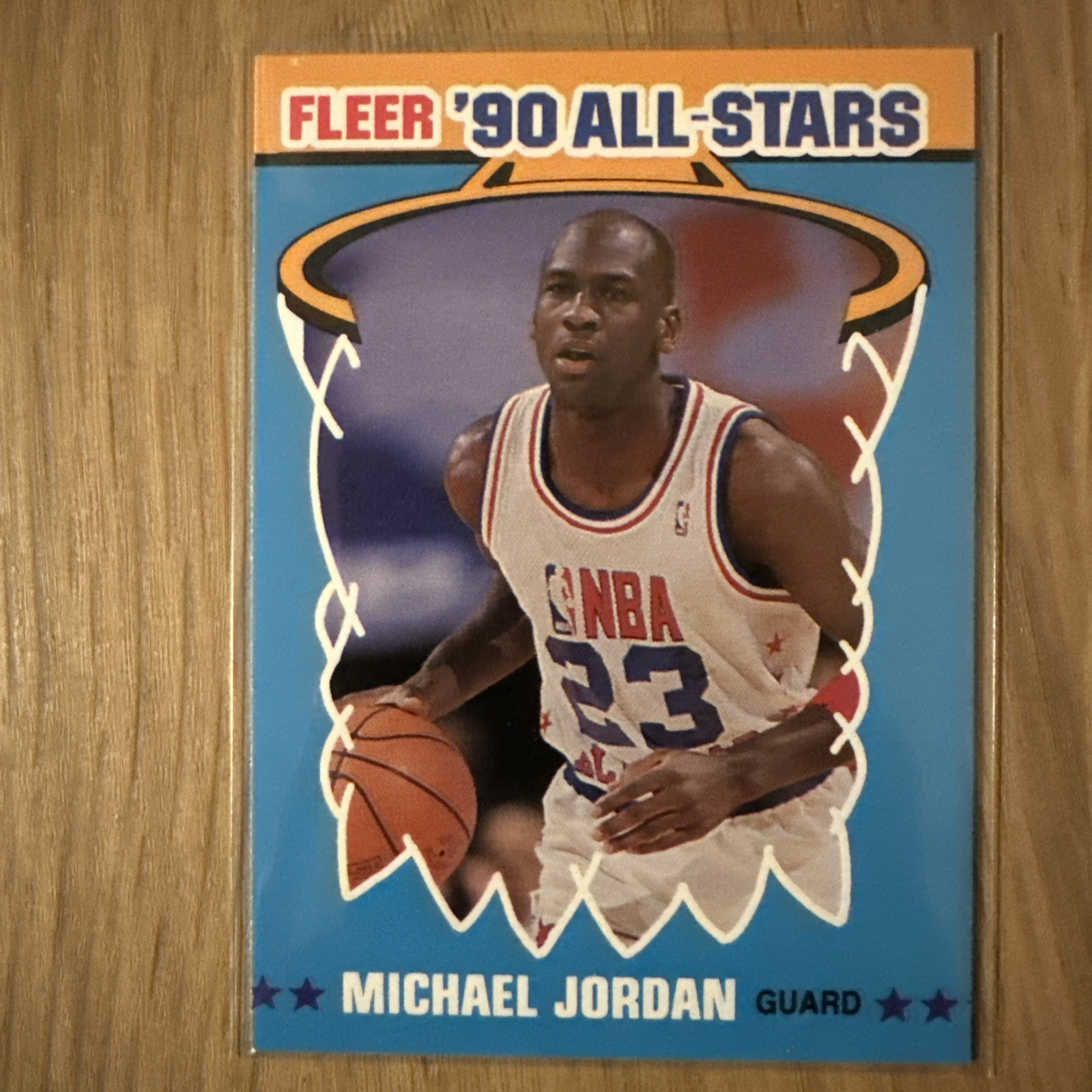 1990-91 Fleer - All-Stars Michael Jordan #5