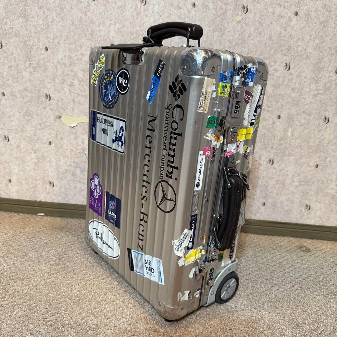 Rimowa Classic Flight Silver 2-wheels Carry Case Suitcase | eBay