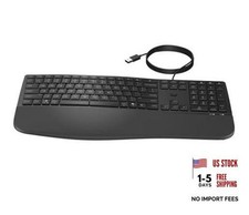 480 Comfort Wired Keyboard - Plug & Play Keyboard, Connect to PC or Laptop