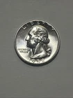1958-P Washington Quarter, Type B Reverse, FS-901 US 25c Silver Coin UNC