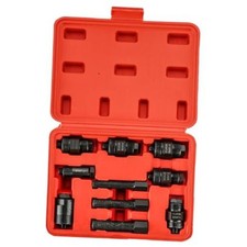 10PCS Motorcycle Flywheel Puller Set - Universal ATV Motorcycle Repair Tool Red