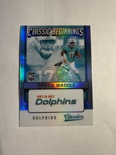 2021 Panini Classics #CB-JW Jaylen Waddle Classic Beginnings Silver Rookie