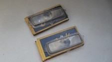 Nos 60-66 Chevy Truck C10 Front Park Lamp Lens Lot Of 2 Clear 5950666 Gm 02ab2 Nos 60-66 Chevy Truck C10 Front Park Lamp Lens Lot Of 2 Clear 5950666 Gm 02ab2
