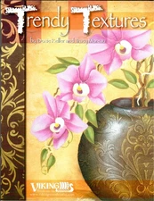 Trendy Textures Doxie Keller & Tracy Moreau Acrylic Decorative Painting Book
