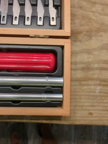 X-Acto Basic Knife Set, Craft Knife, Includes Wooden Storage Chest, 16 Piece Set - Picture 7 of 11