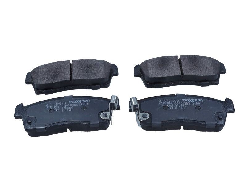 Plaquettes de frein à disque MAXGEAR 19-3956 confort acoustique