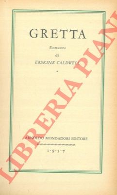 Letteratura nordamericana - CALDWELL - Gretta. (4-83147)
