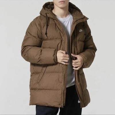 Nike NSW Sportswear Club Puffer Parka Jacket Down Fill IB2973-235 LARGE NWT
