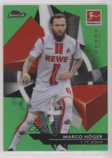 2020-21 Topps Finest Bundesliga Green Refractor /99 Marco Hoger #54