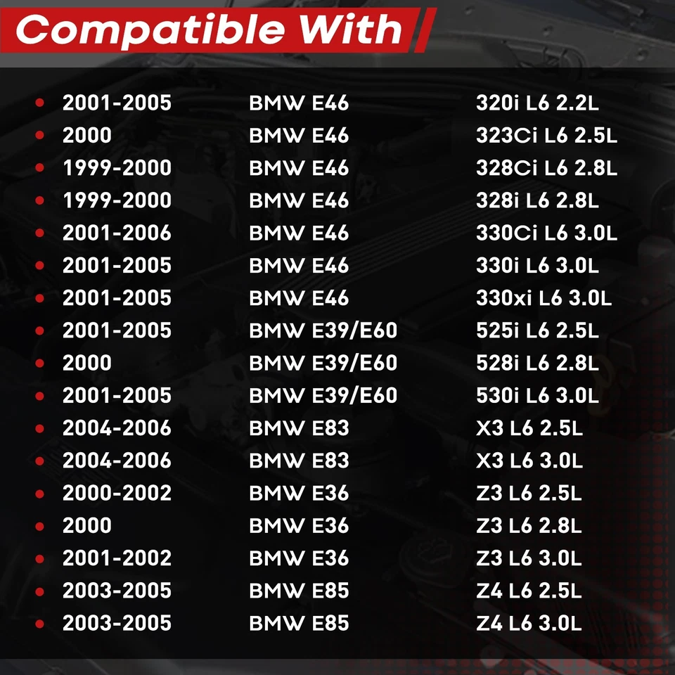 New 5 PCS PCV Crankcase Vent Valve Breather Hose Kit for BMW E46 325i 330i 325Xi Foto 2 de 4