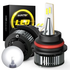 9007 Led Headlight Bulbs High Low Beam Kit Canbus Super White 6500k High Power