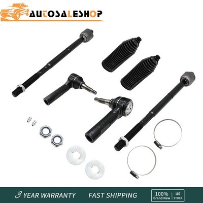 6pc Inner & Outer Tierod Ends for 11 - 2014 Dodge Charger Challenger 300 RWD US