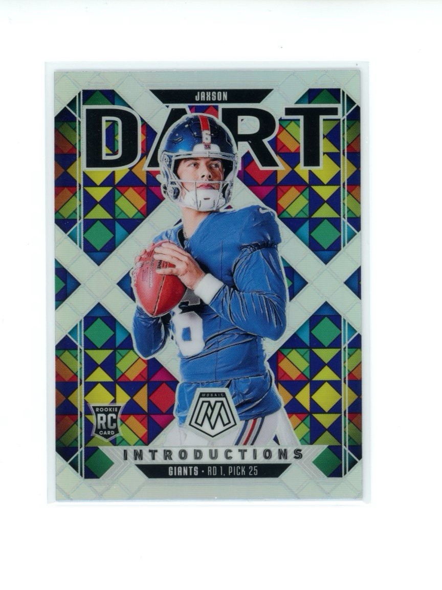 2025 Panini Mosaic Introductions Jaxson Dart Rc Silver Prizm #2