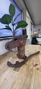 Antique Vintage Cast Iron Farm Kitchen Garden Well Water Hand Pump Primitive