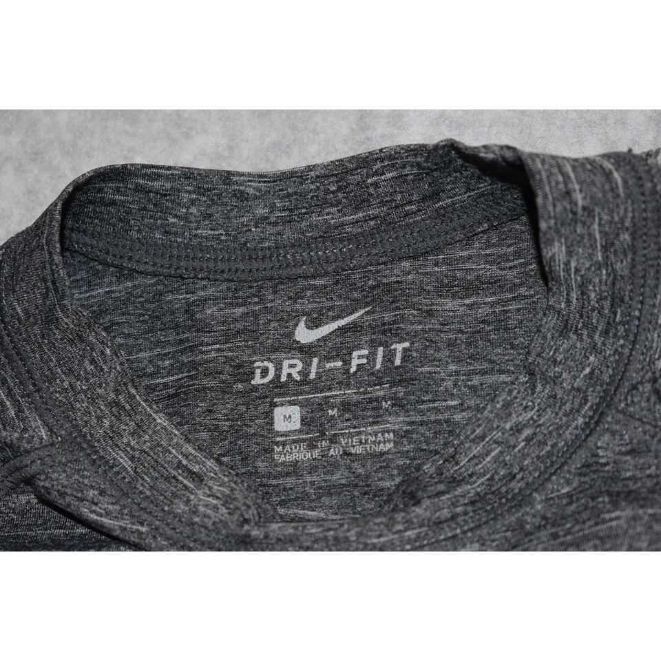 Camisa de Gimnasio Nike Niños Niños Talla Mediana Entrenamiento Gris Poliéster Dri-Fit Foto 4 de 4