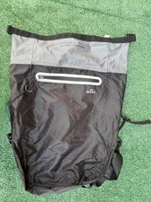 Quest 30L Dry Bag Backpack Water-Resistant Roll-Top Hiking Kayak Black NEW