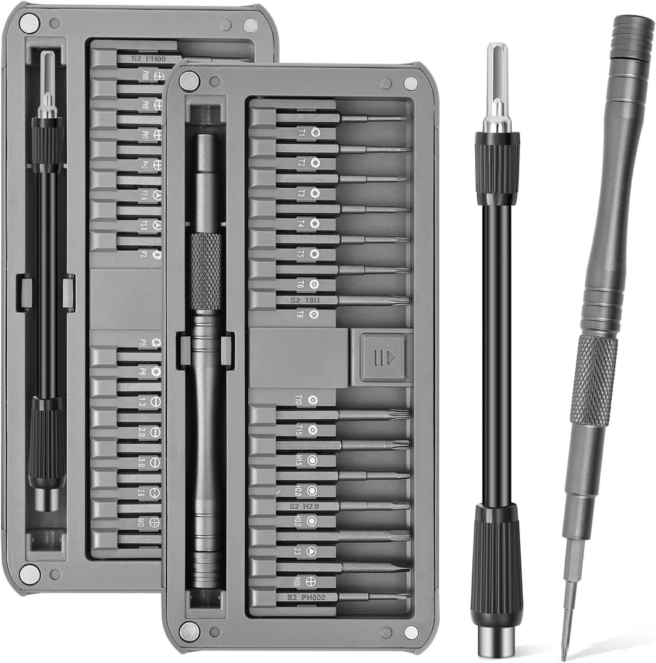 Multi-Purpose 30-in-1 Precision Magnetic Screwdriver Set with Ejection Design - Image 3 of 4