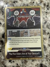 The Five Elders Are at Your Service!!! OP13-096 Carrying On His Will Foil