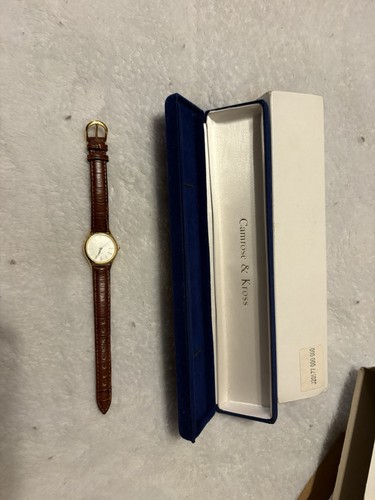 Camrose & Kross JBK Jackie Kennedy Gold Watch JBK Collection
