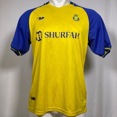 Cristiano Ronaldo #7 Al Nassr 2022-23 Yellow Soccer Jersey Men's