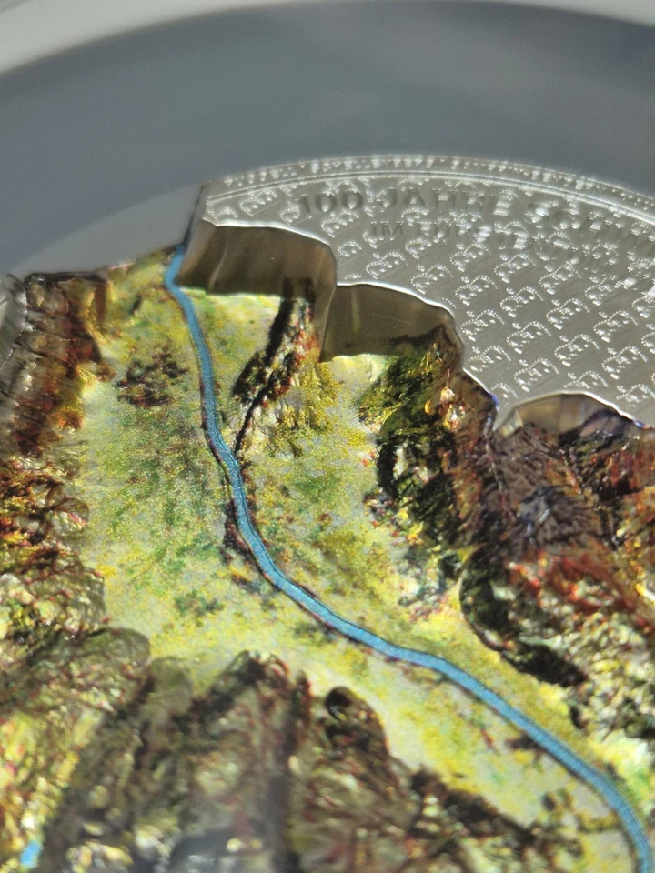 NGC MS70 2024 5oz Rhine Valley Silver Coin. 1 OF 500 COINS IN THE WORLD!!RARE!! - Image 2 of 4