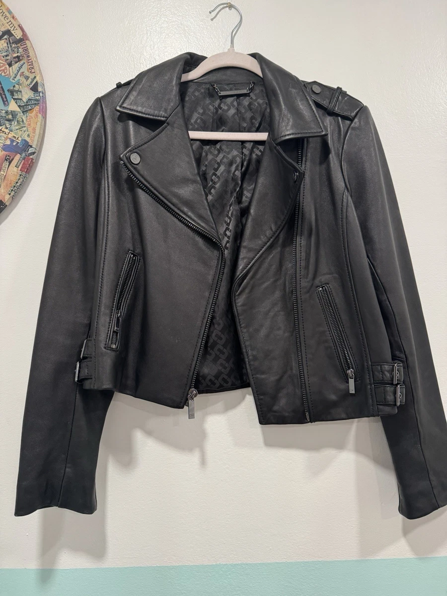 Diane von Furstenberg Leather Outer Shell Coats, Jackets & Vests