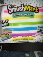 VIRAL Squishy Rainbow Layer Cake JUMBO SQUISHY 5 Smush Mart RMS USA Crazy Fun