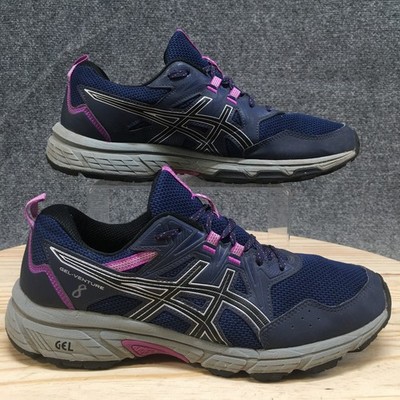 ASICS Shoes Womens 11 Blue GEL-Venture 8 Athletic Sneakers Comfort Lace Up