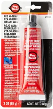 Pro-Seal RTV Silicone Sealant, 3 Oz Tube, Red (80726)