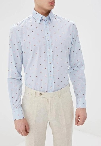 Men Hackett Shirt White Cotton 44 / XXL / 52 #90HY