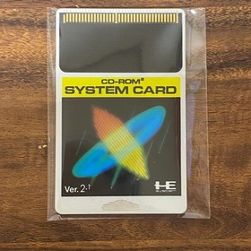 PC Engine SYSTEM CARD Ver30 CDROM2 Japan Q2