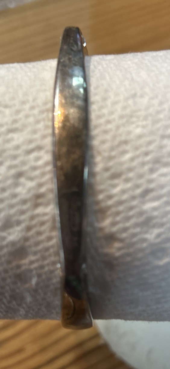 6 Silvertone Bracelets, Turtle, Rhinestone, Heart… - image 4