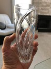 Vtg. Slovenia MARQUIS by Waterford Hand Cut Crystal Vase 6" tall — photo 8